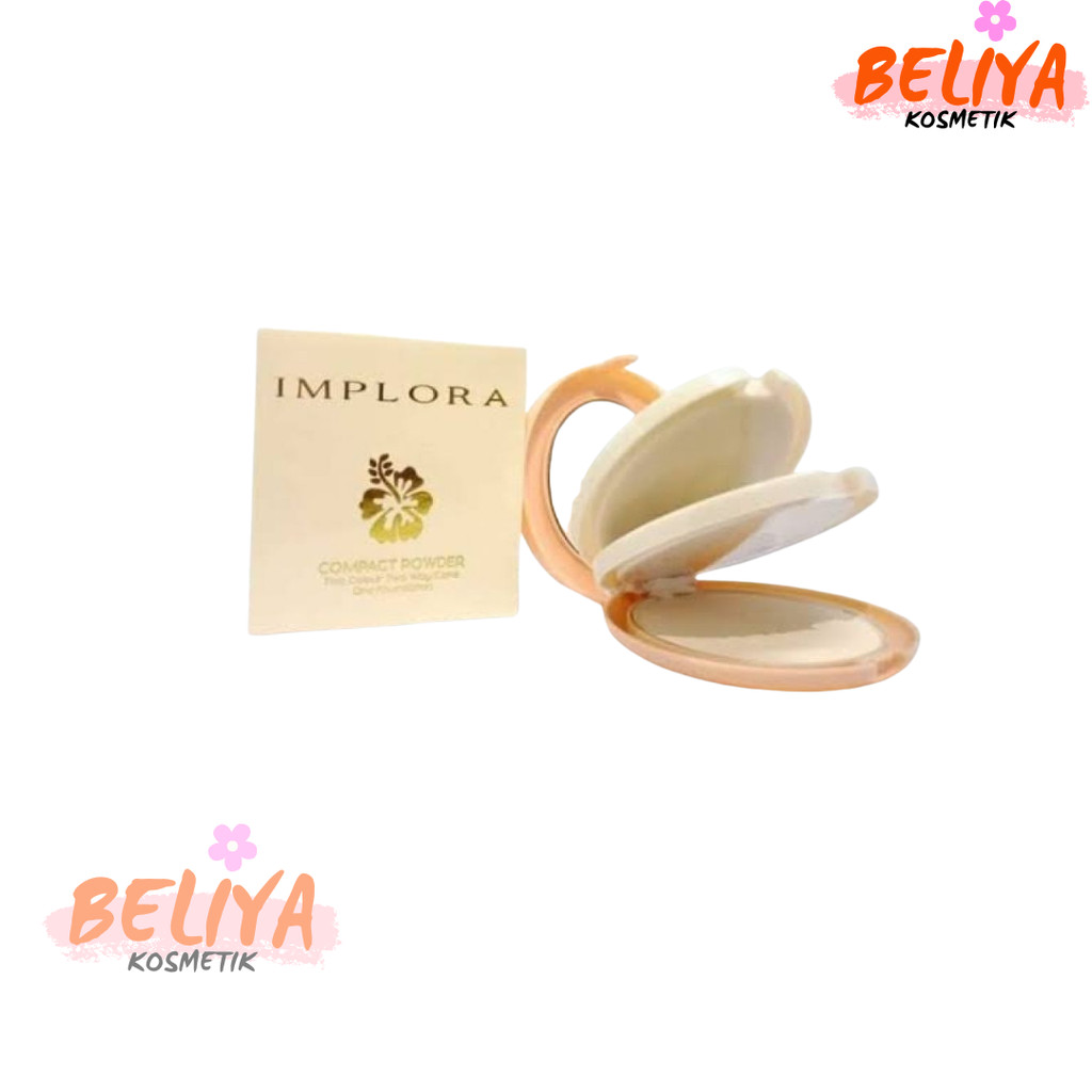 IMPLORA Sueluttu Compact Powder Bedak + Foundation