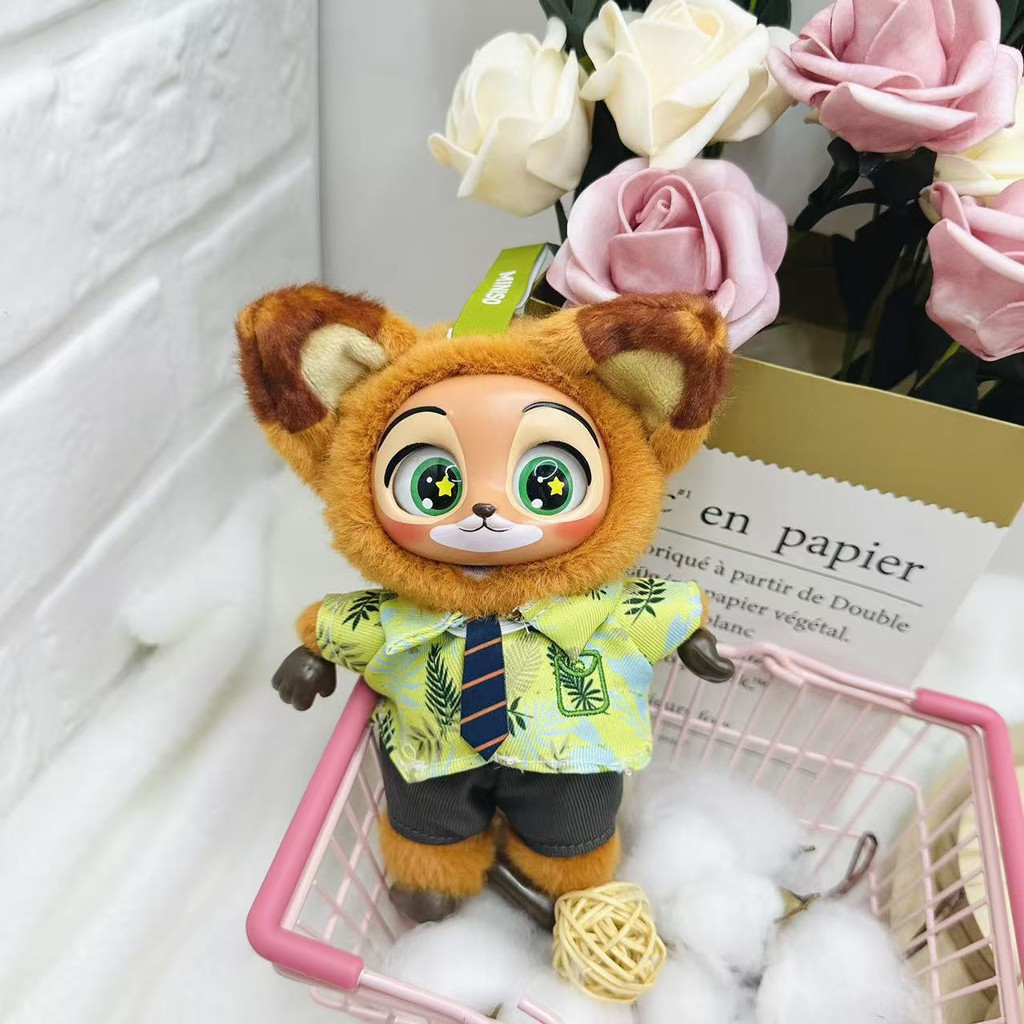 New animal blind box utopia vinyl series cute cartoon aracter vinyl plush bag pent toy doll mysterio