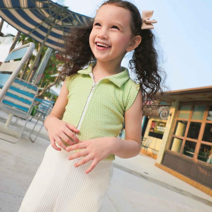 ZIEL KIDS -  Nindy Crop Top / Atasan Anak Perempuan / Atasan Anak Crop / Crop Anak Perempuan / Baju 
