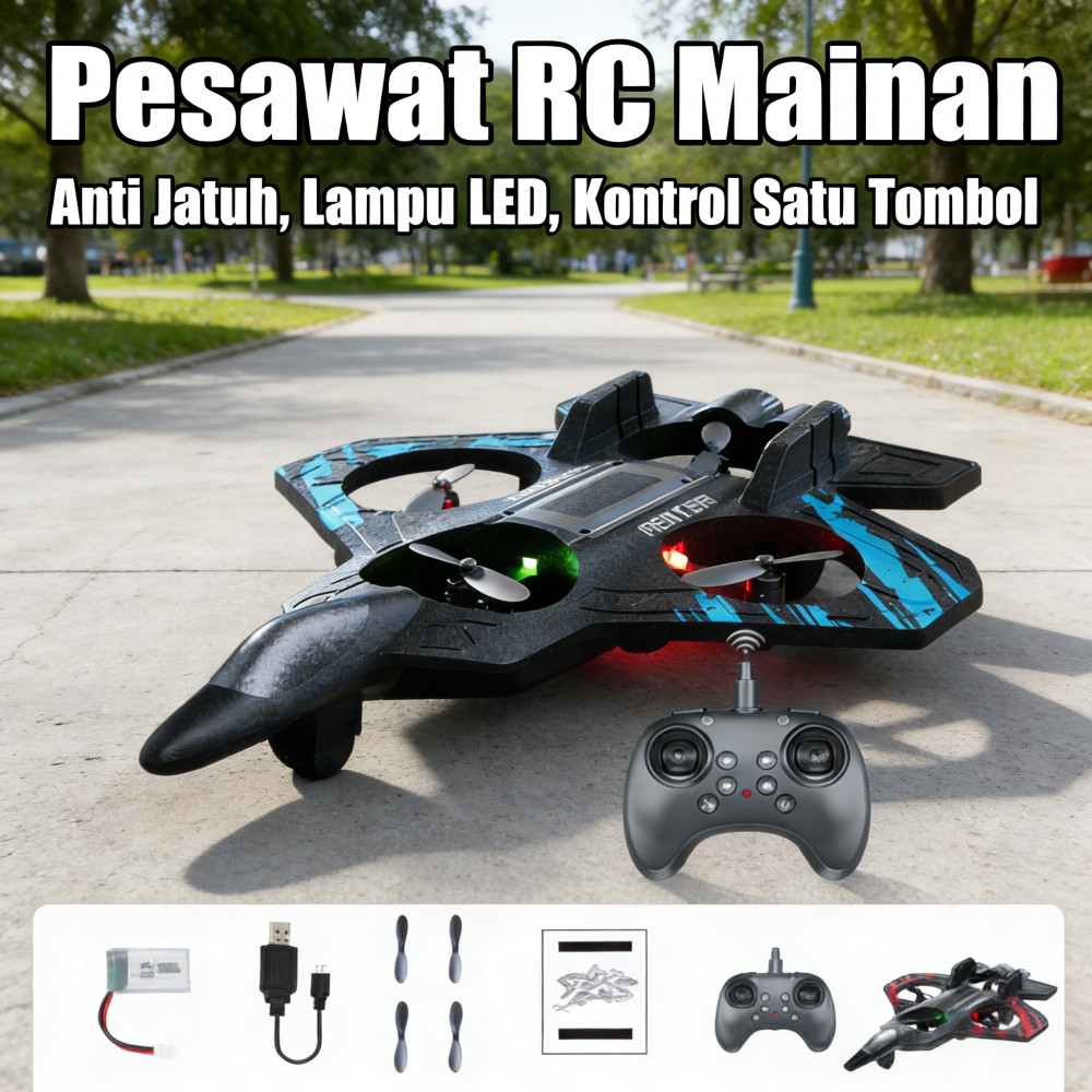 Mainan Pesawat Airplane Toy Rc Glider Foam Terbang Pesawat Led Pesawat Pesawat Remote Control Pesawa