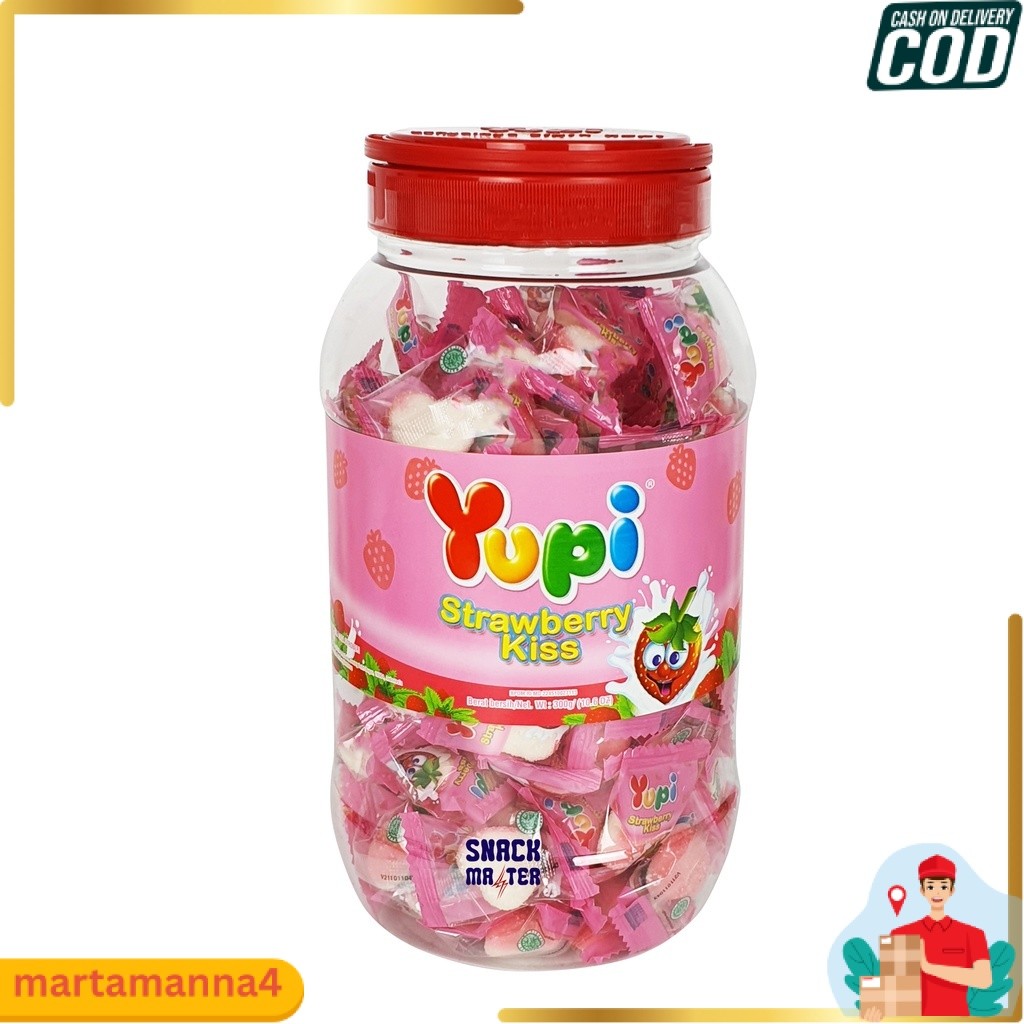 NEW Yupi Toples Strawberry Kiss / Bolicious MIX - Netto 300gr MTN