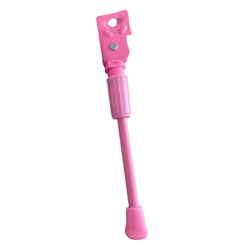 Penyangga Sepeda Anak Warna Pink, Aksesoris Pengganti, Penyangga Kaki Satu Sisi untuk Sepeda BMX, Se