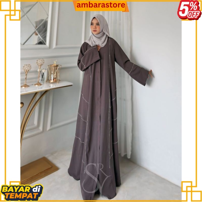 JUAL NADINE ABAYA // BAJU ABAYA DUBAI // GAMIS TERBARU // ABAYA MESIR //  BAJU WANITA BUSUI // OUTER