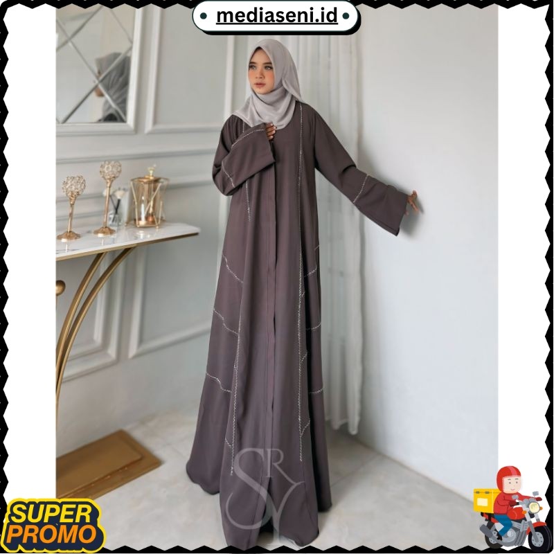 NEW NADINE ABAYA // BAJU ABAYA DUBAI // GAMIS TERBARU // ABAYA MESIR //  BAJU WANITA BUSUI // OUTER 