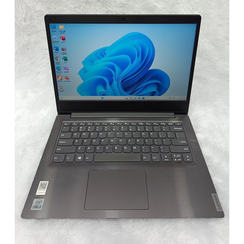 LAPTOP LENOVO V14 IIL CORE I3 GEN 10 RAM 4 GB SSD 128 GB SIAP PAKAI
