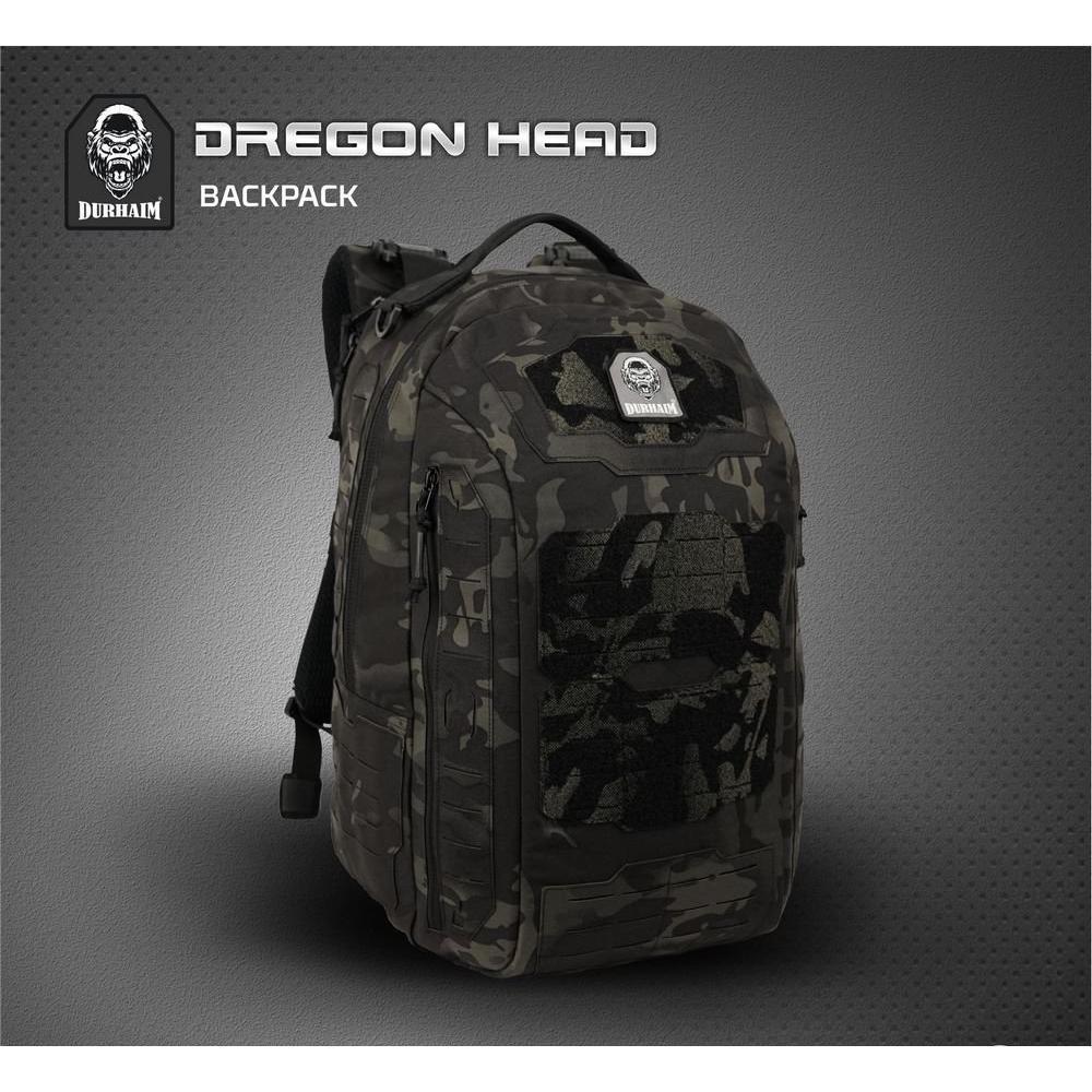 Tas Ransel Durhaim Dregon Head Backpack 9 L - Multicam Black
