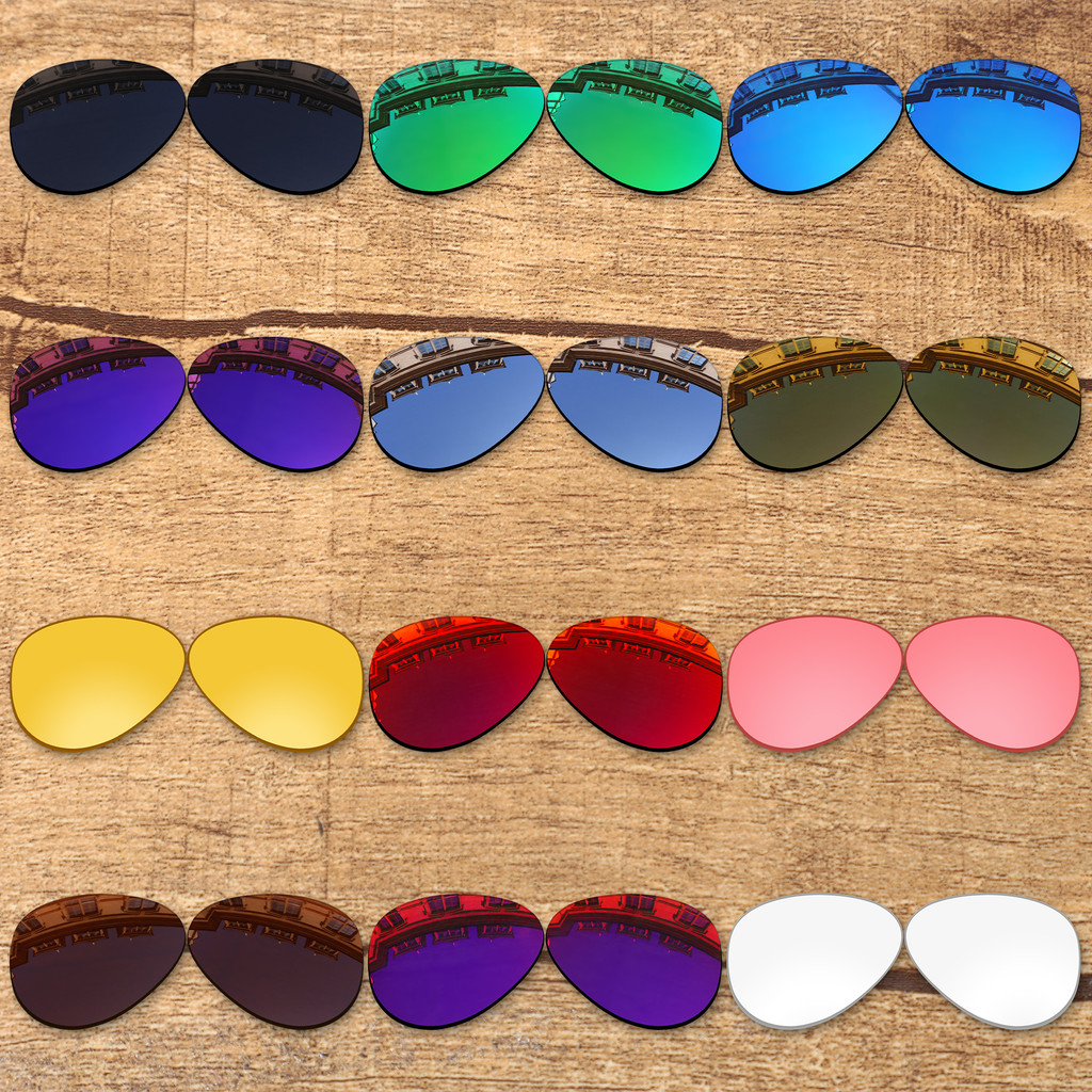 Aaaxopticflow 20+ Color oices Polarized Replacement Lenses for Ray-Ban RB3030 58mm Frame