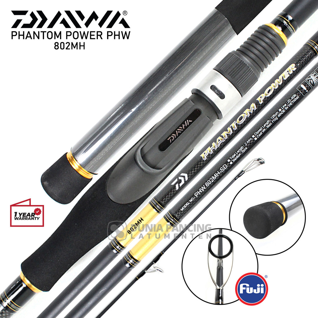 Joran Jigging DAIWA PHANTOM POWER PHW 2021 Pilih Ukuran | DPL