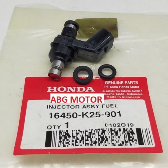 INJEKTOR INJECTOR ASSY FUEL HONDA BEAT FI INJEKSI 2013 K25 ORIGINAL