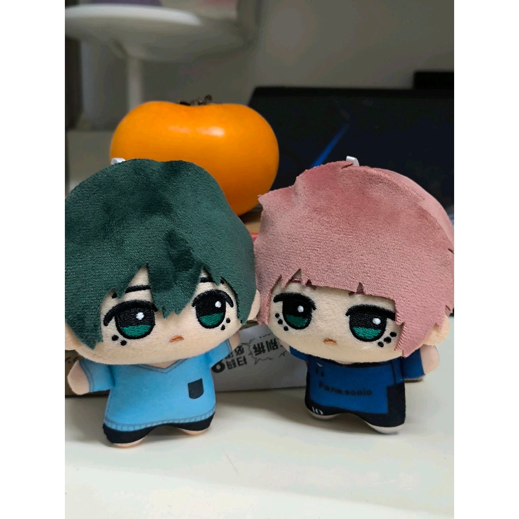 In Stock 20cm Game Bluelock Blue Lock 10cm Itoshi Sae Rin Itoshi Plused Doll Cosplay Cartoon Dolls T