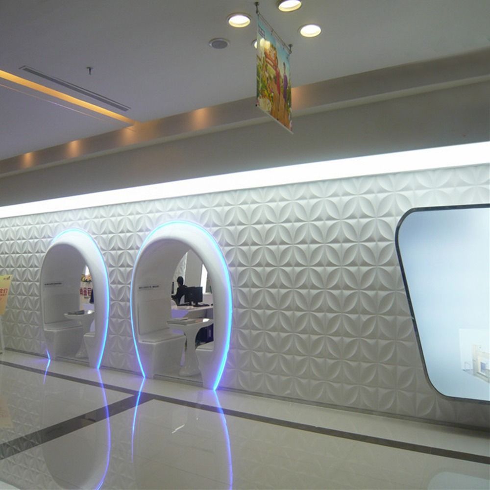 3D Wall Panel Mold Decorative 3D Wall Sticker Waterproof Art Wallpaper 3D Wall Tiles Home Decor Wall