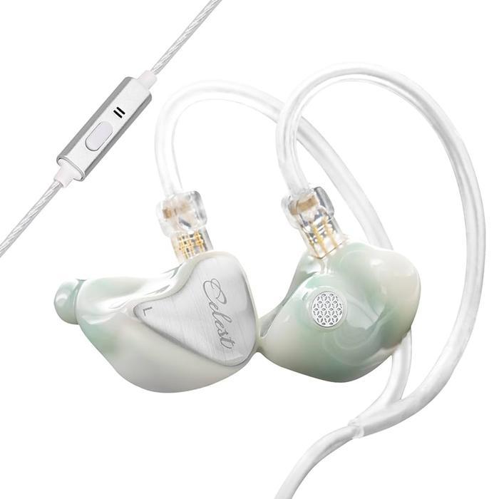 FastBass Kinera Celest Wyvern Black / Wyvern White / Wyvern Blue 10mm LCP Dynamic Driver IEM Earphon