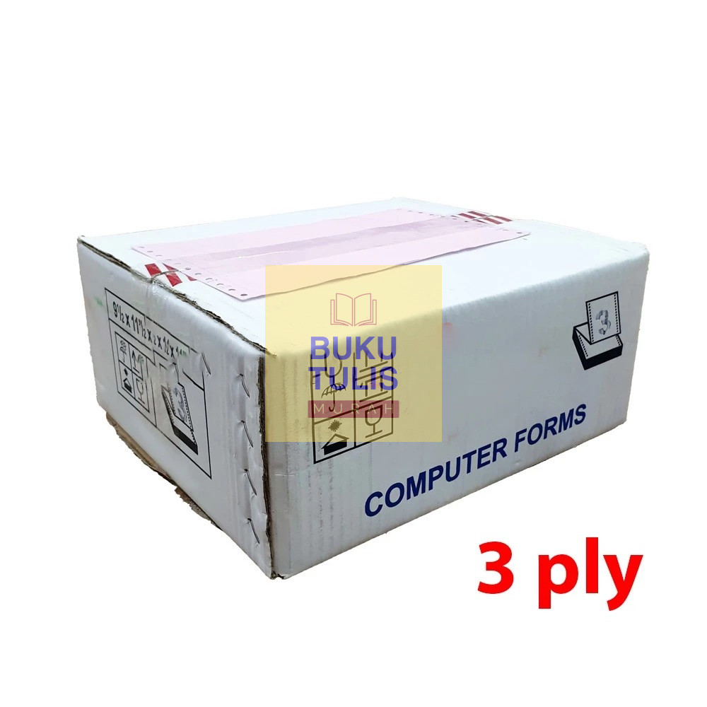 CONTINUOUS FORM 9.5 x 11" 3 PLY Kertas Computer NCR