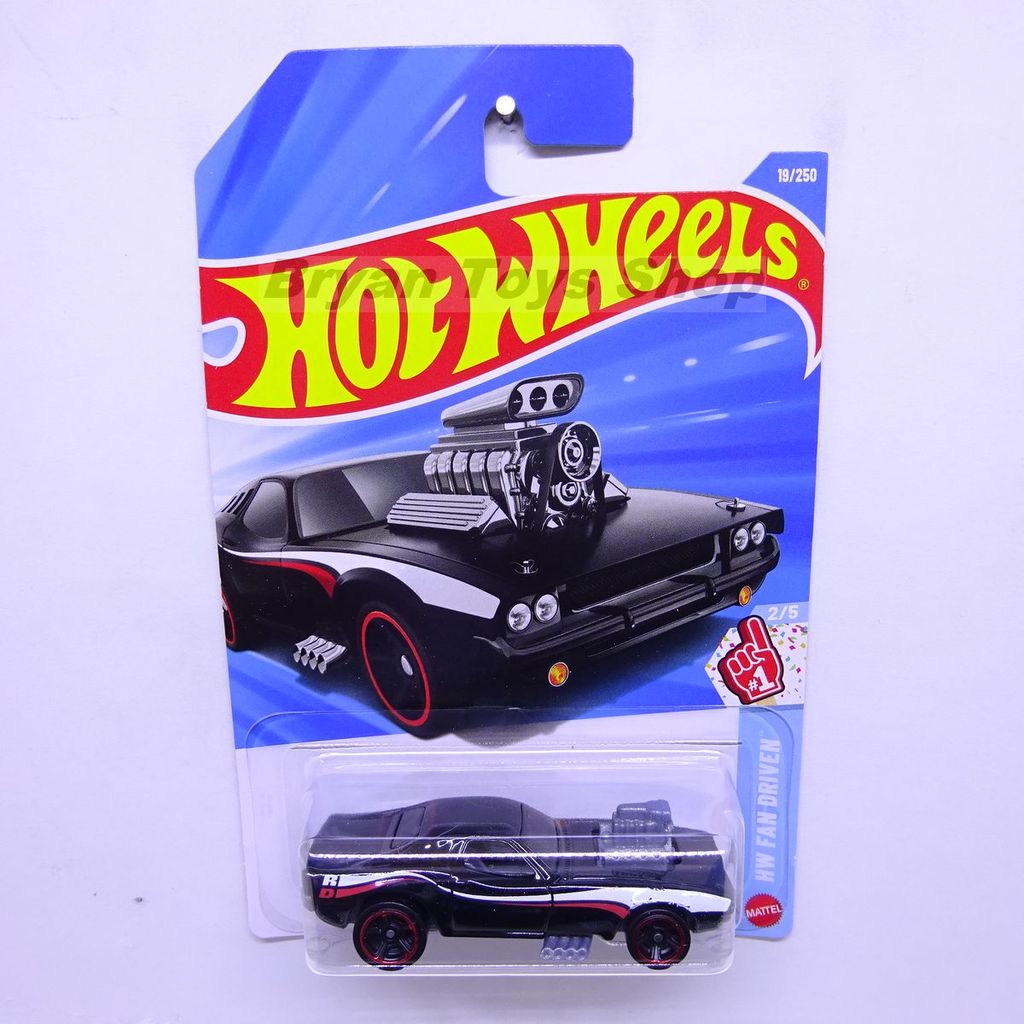 Hot Wheels Rodger Dodger Hitam Lot F