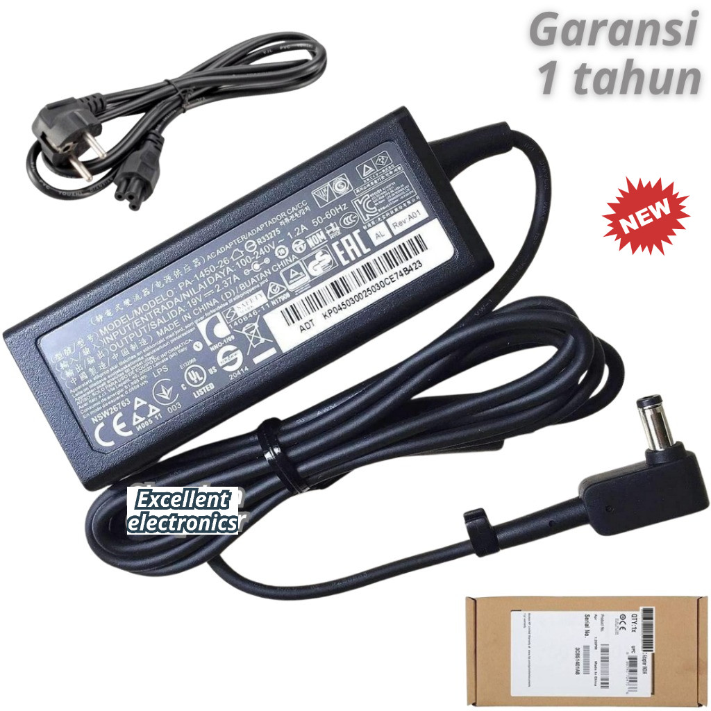 Charger acer spin 1, charger acer spin 3, charger acer spin 5, charger laptop acer spin 3 original n