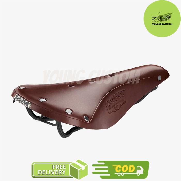 Brooks B17 Leather Saddle | Sadel Sepeda Kulit - Standard, Light Brown