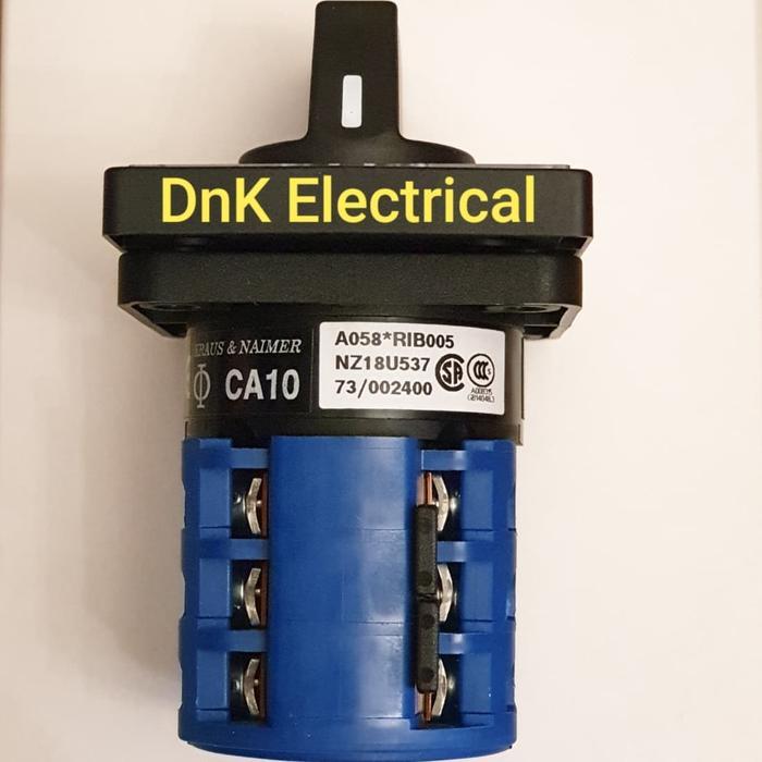 Ampere Selector Switch (ASS) merk Kraus & Naimer (KN) CA10A058