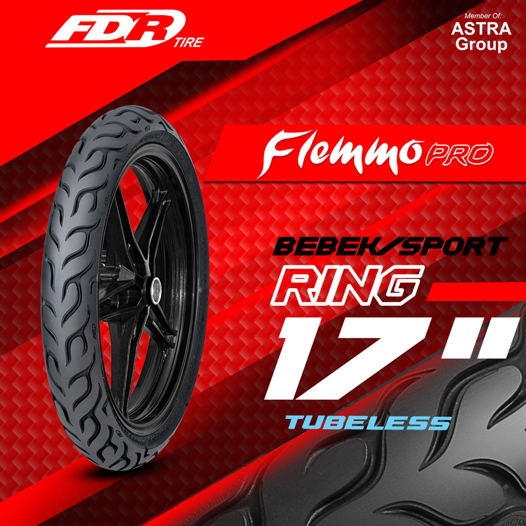 Ban Motor Tubeless FDR FLEMMO PRO Ring 17