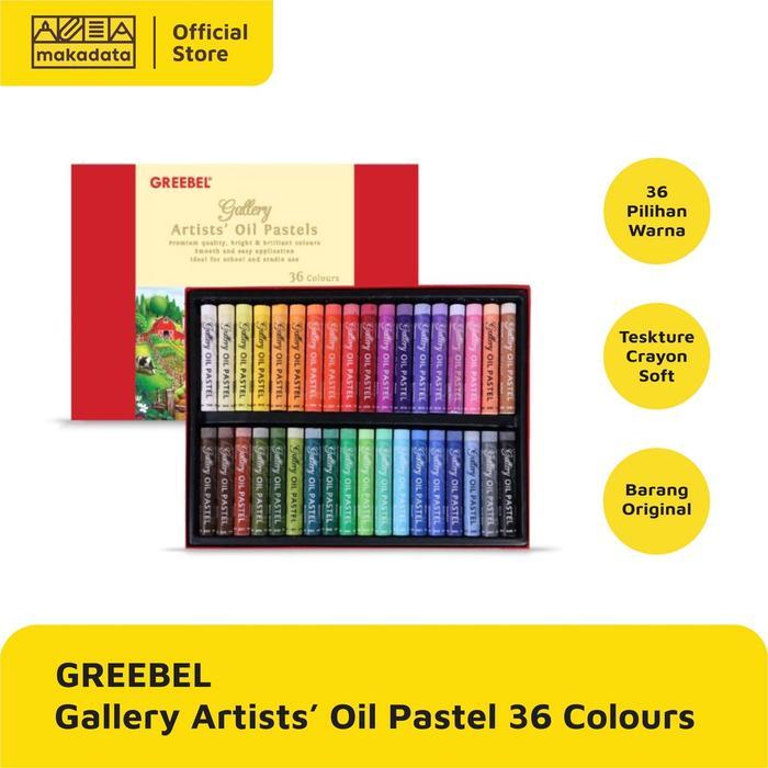 Best Seller  CRAYON | OIL PASTEL GREEBEL ARTIST 36 WARNA MURAH