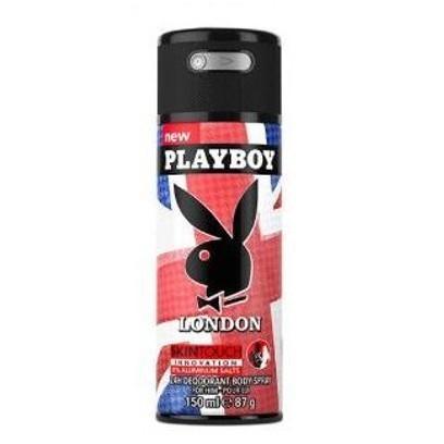 BODY SPRAY PLAYBOY/ PARFUM PLAYBOY 150 ml - LONDON