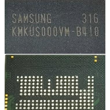 IC eMMC Samsung KMKUS000VM B410 8GB BGA162 eMCP LPDDR3 1GB eMMC