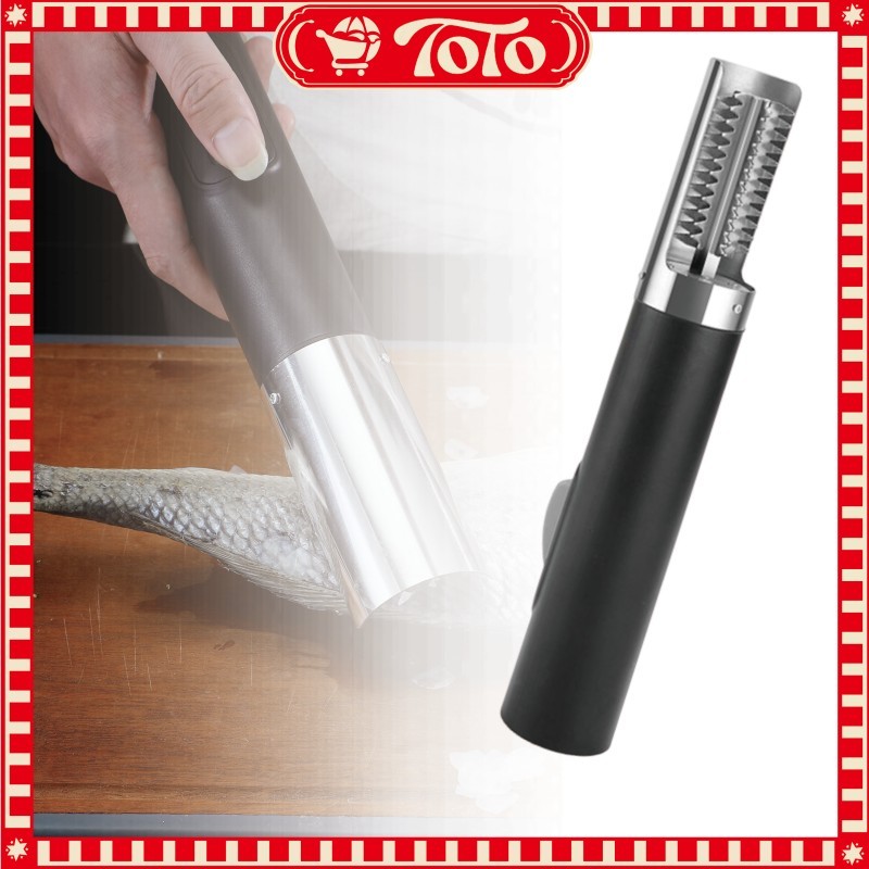 Fish Scale Remover Elektrik Mudah Digunakan Dan Cepat Bersihkan Ikan - Alat Pembersih Sisik Ikan