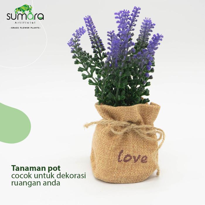 Tanaman Sintetis / Tanaman Palsu Lavender - Lavender