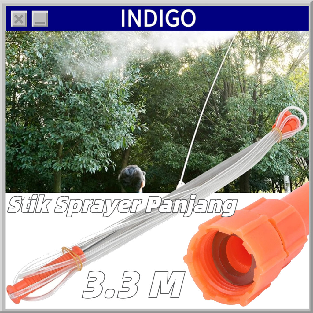 3.3M Stik Semprot Stik Sprayer Panjang Stick Sprayer Elektrik Stik Sprayer Elektrik Panjang Stick Sp