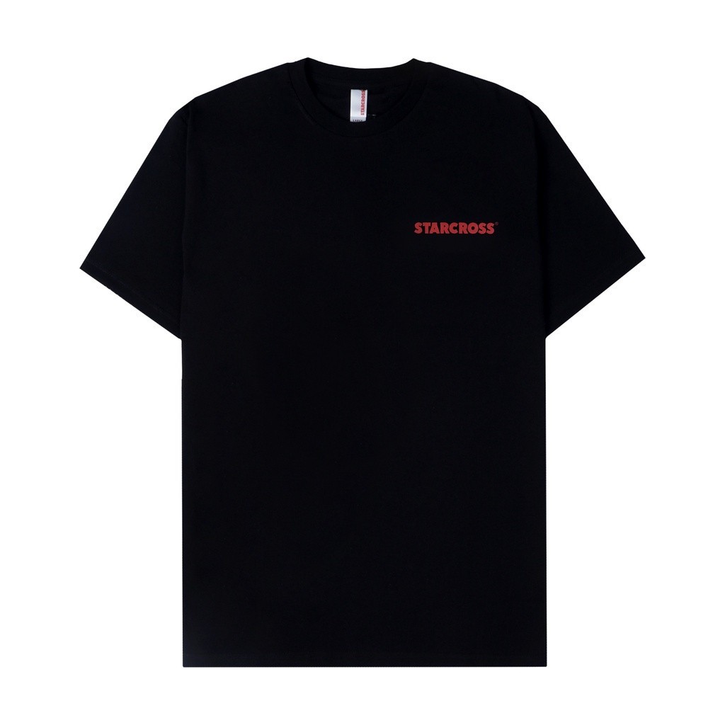 STARCROSS Kaos Pria - ASTRONOUT - Black Original