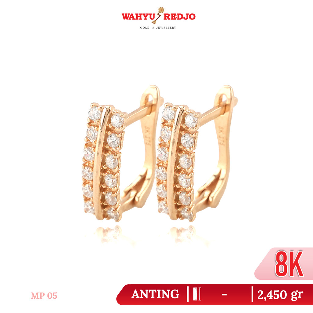 Anting Emas Kadar 8K Wahyu Redjo AN-8K-31333835