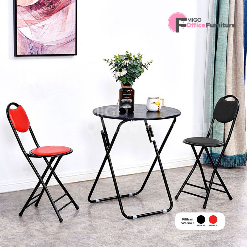 Kursi Besi/Bangku Lipat/Kursi Lipat /Kursi Makan Minimalis/Bangku Besi Kecil