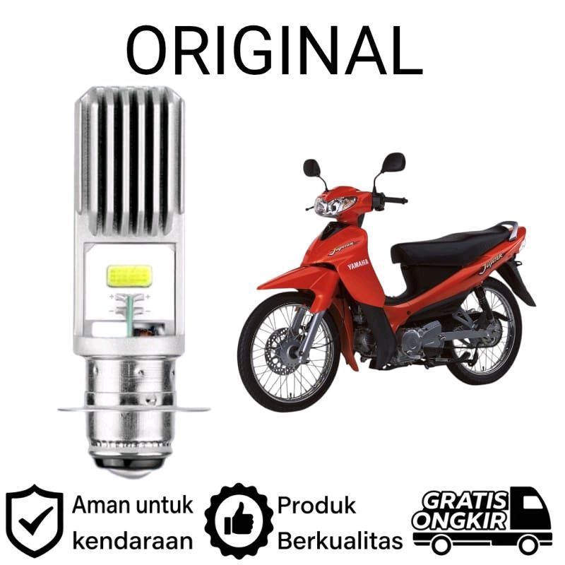 AM 1pcs Lampu depan LED H6 COB motor Yamaha jupiter z lama