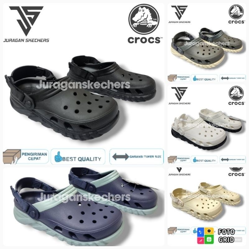 SANDAL CROCS DUET MAX II/SANDAL CROCS PRIA/CROCS DUET MAX II/SANDAL PRIA/SANDAL SELOP PRIA high qual