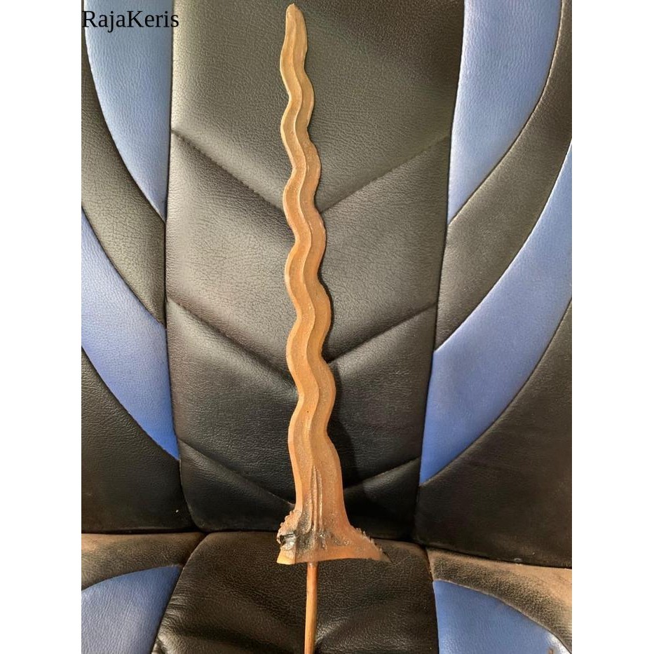 keris sengkelat sepuh majapahit milik prajurit perang temuan di candi mojokerto bk keris sengkelat m