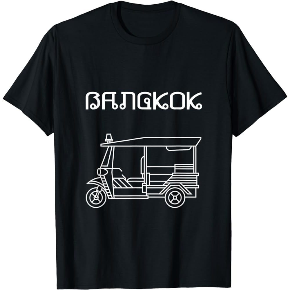 Kaos Oleh-oleh Thailand Bangkok- Baju Souvenir Thailand Bangkok Batch 5