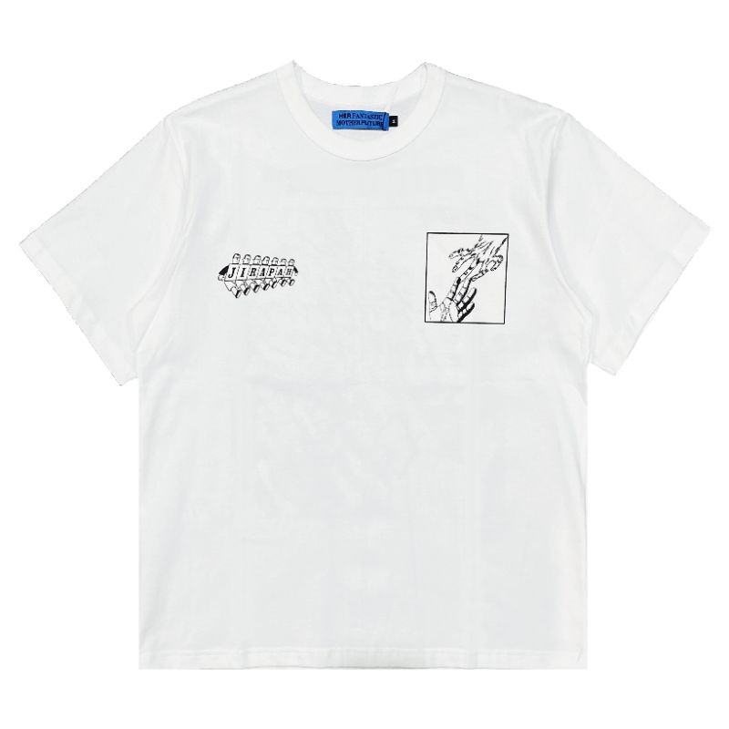 [HOT] Tshirt JIRAPAH - SESAK White | Jirapah Official Merchandise (Boxy Cut)