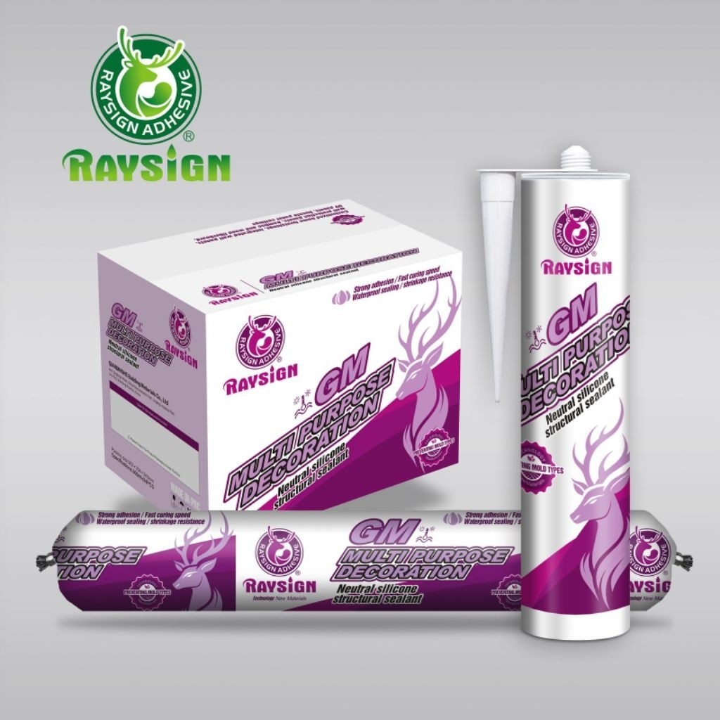 Raysign GM PerekatRamahLingkunganNetralTahanAirSerbaguna WPC PVC ACP TahanJamurTahanRembesanCocokunt