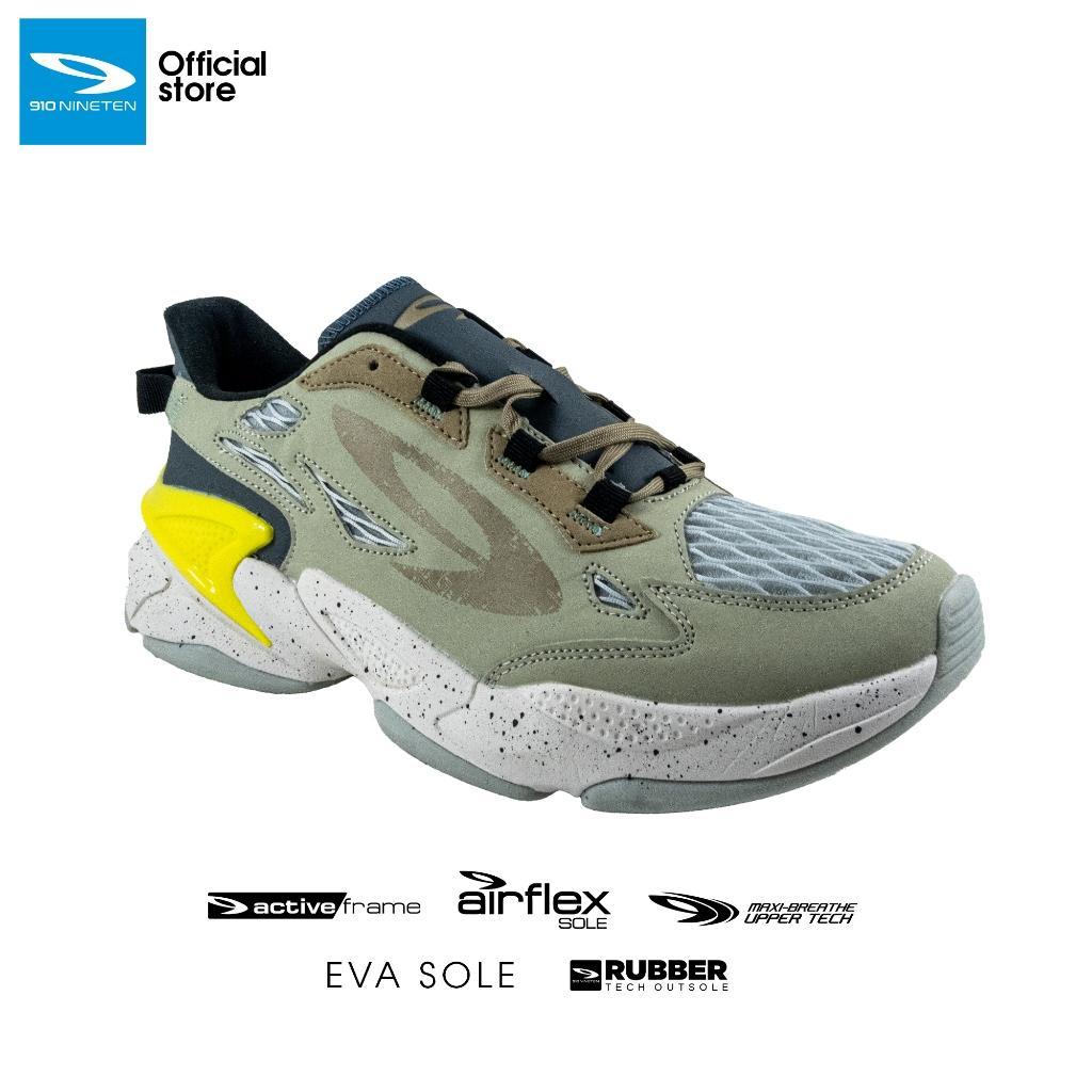 910 Sepatu Sportstyle LYNX RV-LITE ABU-ABU/HIJAU-CANARY