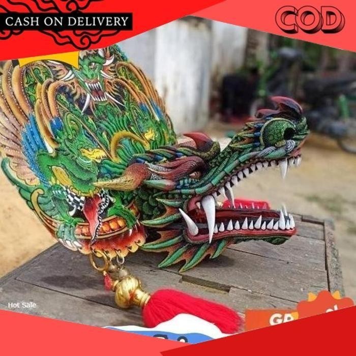 ASLI BAGUS TERBAIK __[[GBA [PROMO!!!] ORIGINAL BARONGAN |BARONGAN VERSI DEVIL KAYU KOMBINASI SPON BO