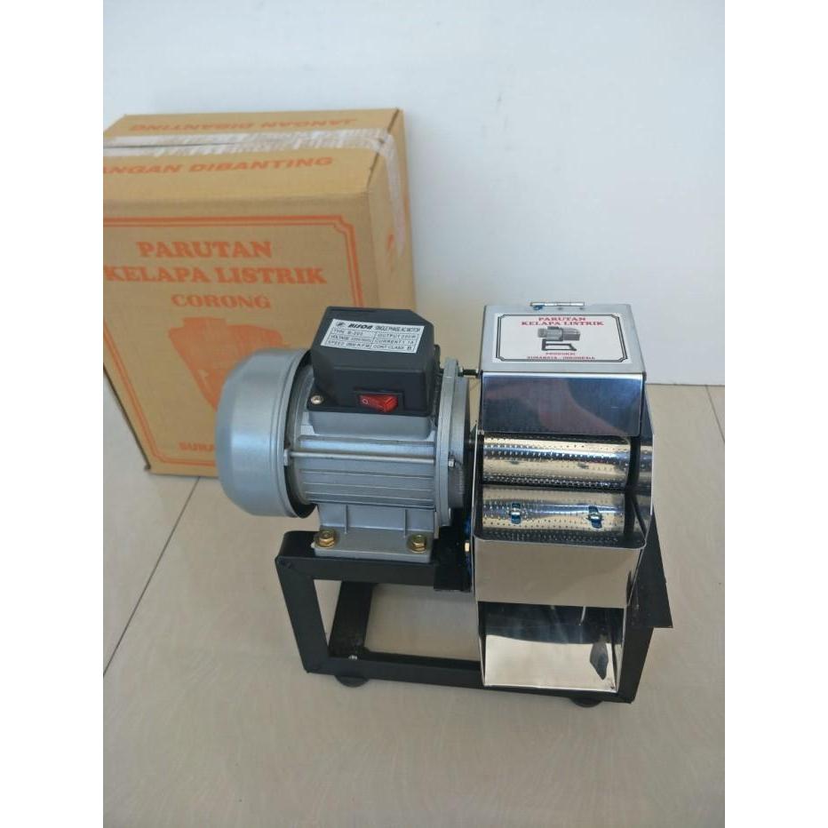 Mesin parut kelapa listrik parutan nanas parutan ketela parutan kunyit [Terlaris]