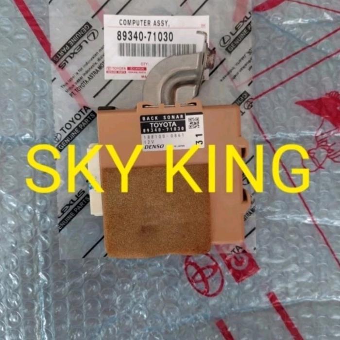 ECU Back Sonar ECM Komputer Computer Back Sonar Module Modul Rear Clearance Warning Belakang Toyota 