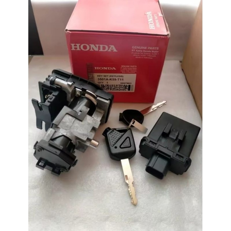 KUNCI KONTAK REMOT VARIO 150 LED, KEY SET VARIO 150 NEW LED, KEYLESS+ REMOTE+MODUL