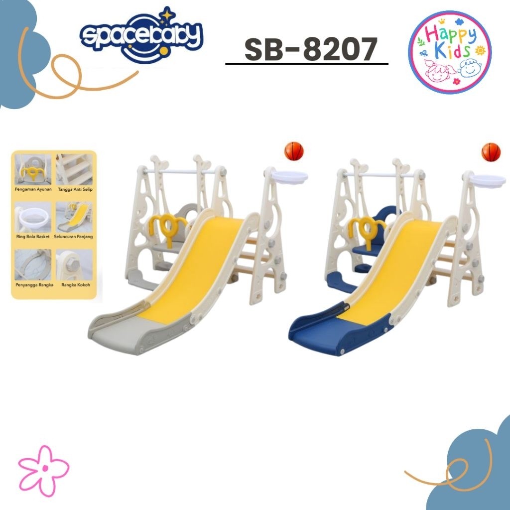 PEROSOTAN AYUNAN SPACEBABY SB 8207 (3IN1)