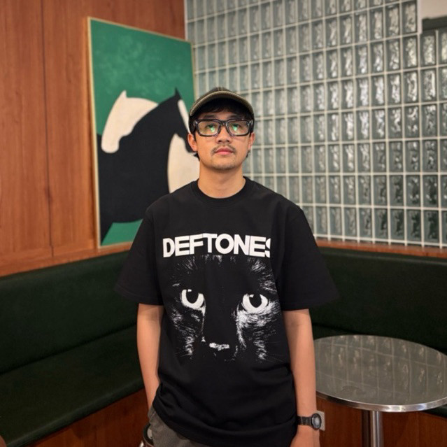 <Kaos Katun> Deftones - Black Cat Tshirt Black - Kaos Band