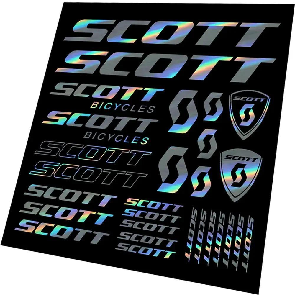 Stiker Custom Sepeda For SCOTT UNIVERSAL Bike Frame Vinyl Sticker Set Bicycle Mountain Bike BMX Road