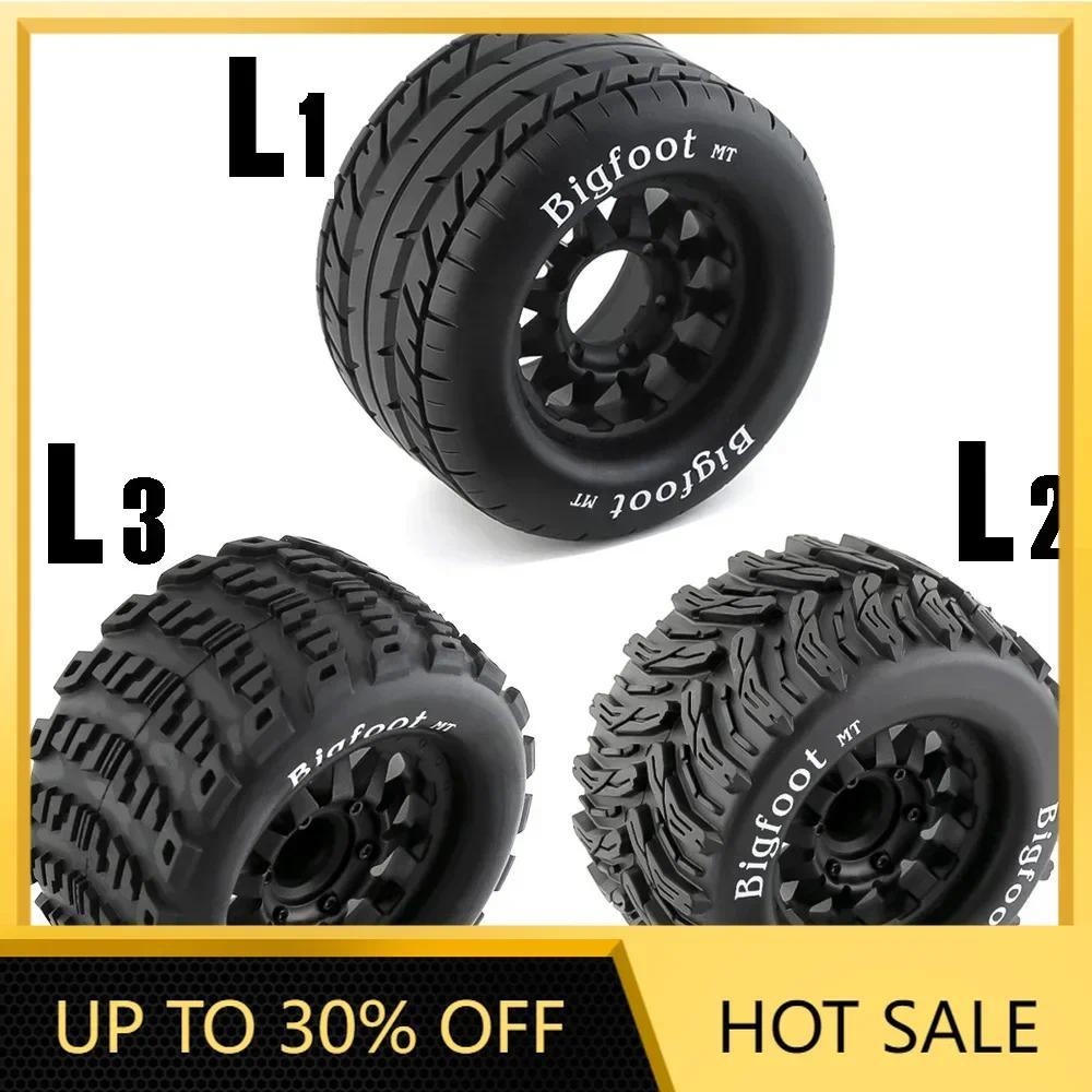 2PCS 12/14mm Tires Wheel Hub for RC Car 1/10 Monster Truck Off-road Traxxas TRX4 Axial SCX10 HPI HSP