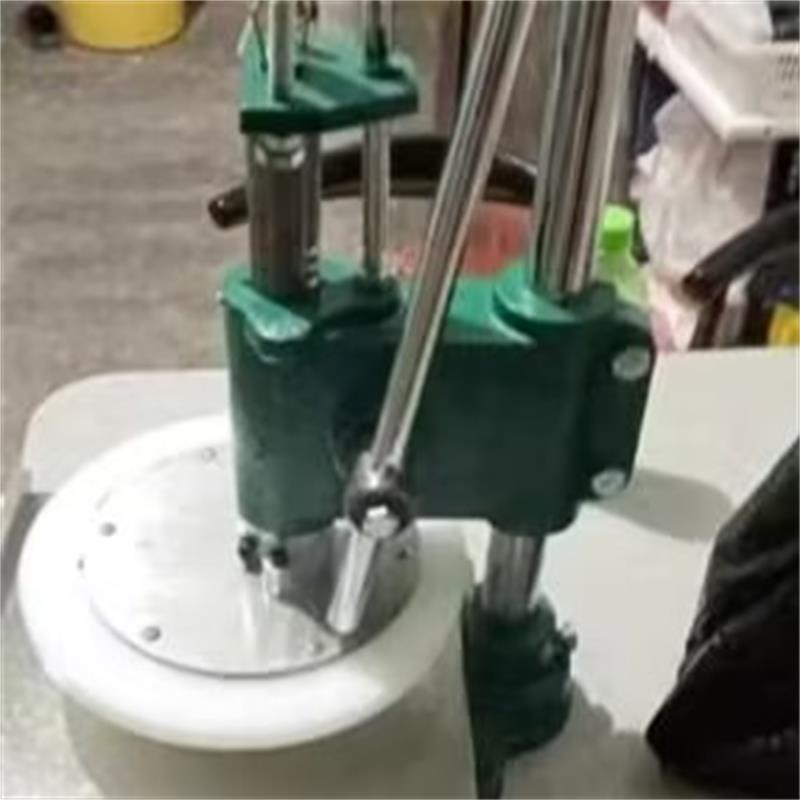 Manual Pancake Scallion Oil Dough Pizza Meat Sandwich Press Machine