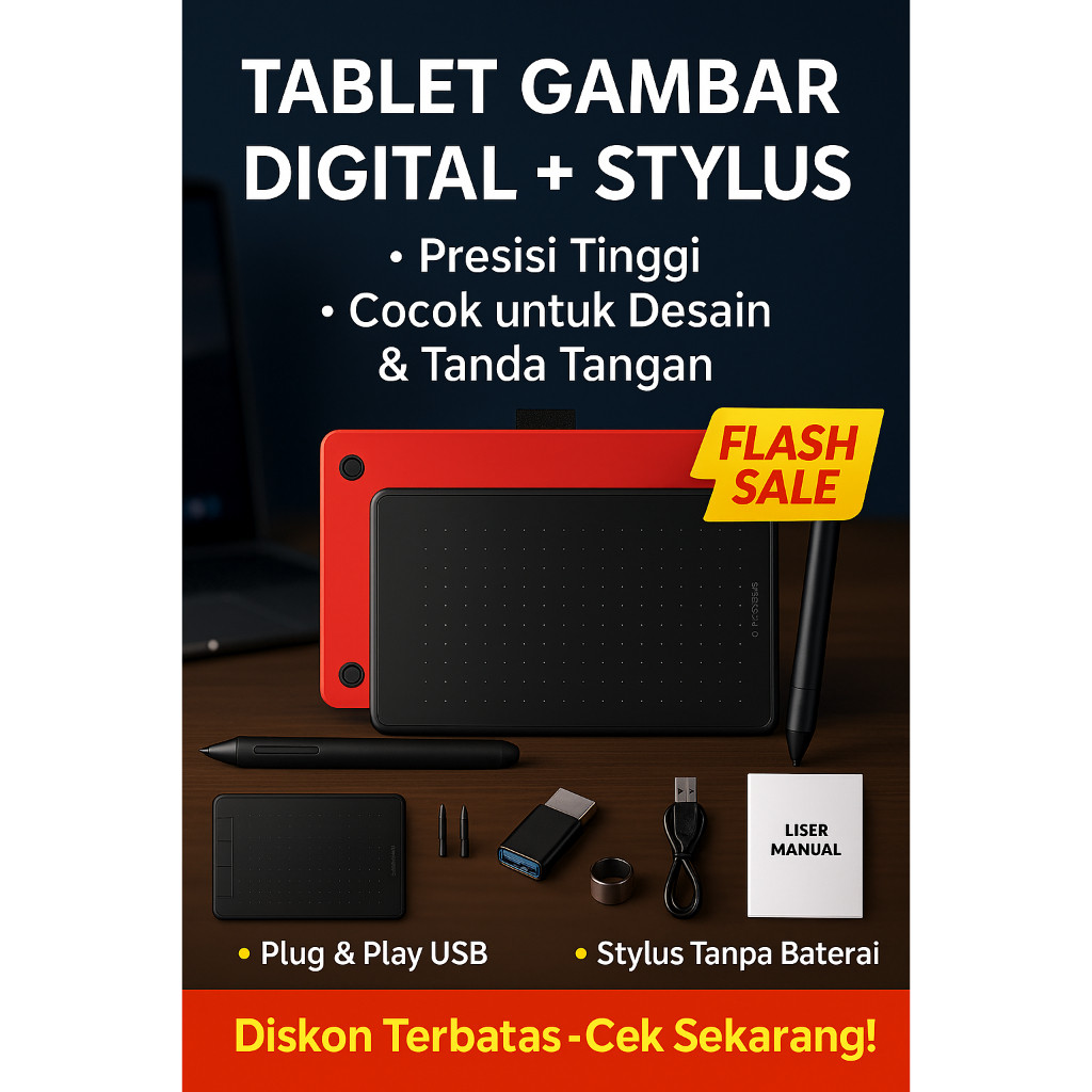 Graphics Drawing Tablet USB Signature For PC & Android Phones Tablet OSU Tablet Free Battery Pen