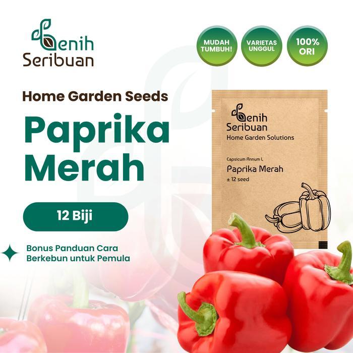 Benih Paprika Merah F1 - Benih Sayuran Seribuan - PREM PAPRIKA MERAH