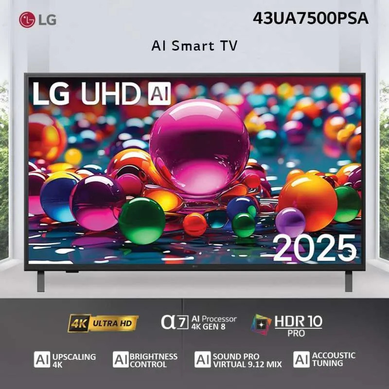 Tv LG 43" Smart TV /  LED LG 43inch SMART TV lengkap 